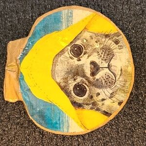 Baby Seal Trinket Shell (Handcrafted)